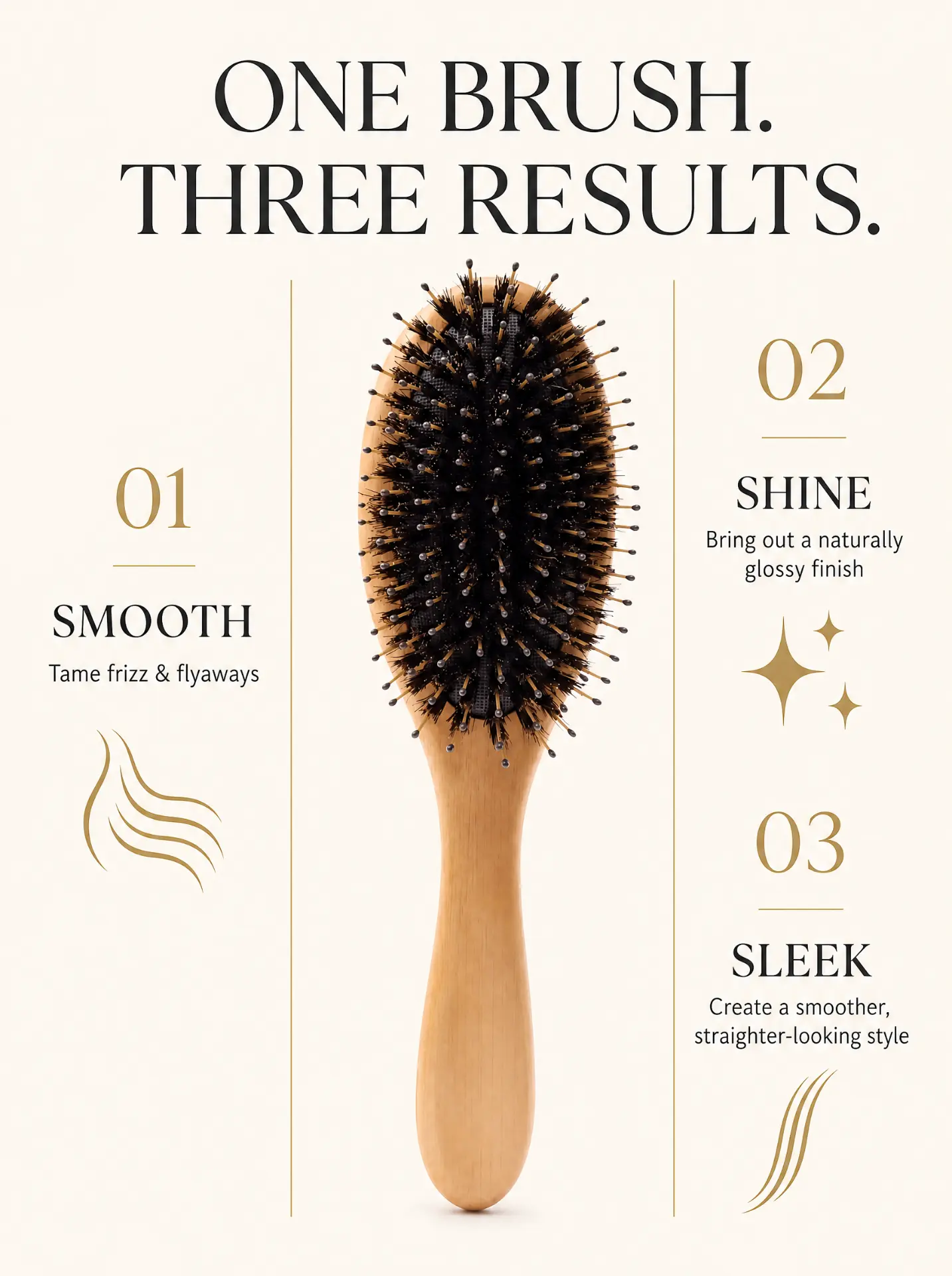 Current wooden Seralie SilkBrush™ design